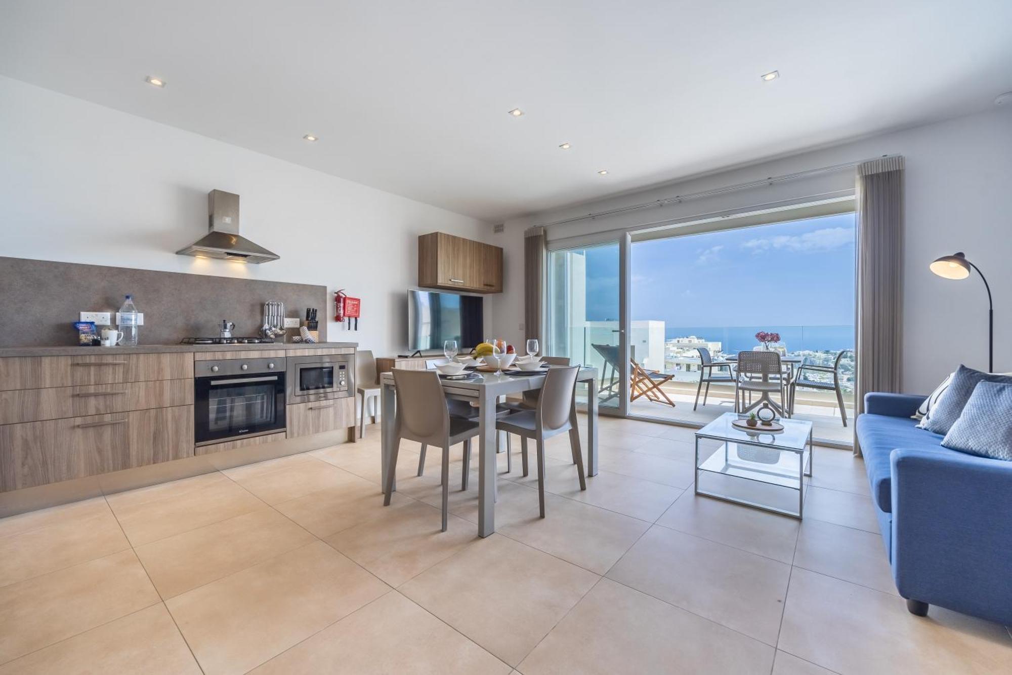 Fl5 Thelodge Amazing Views W Terrace By Homely Mellieħa Eksteriør billede